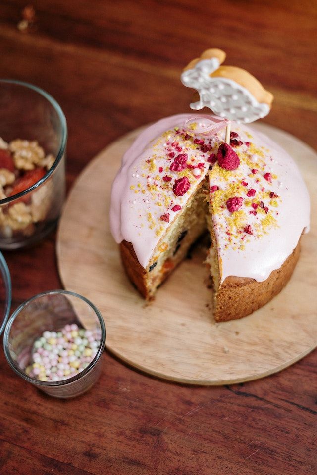 torta ai frutti di bosco e crema