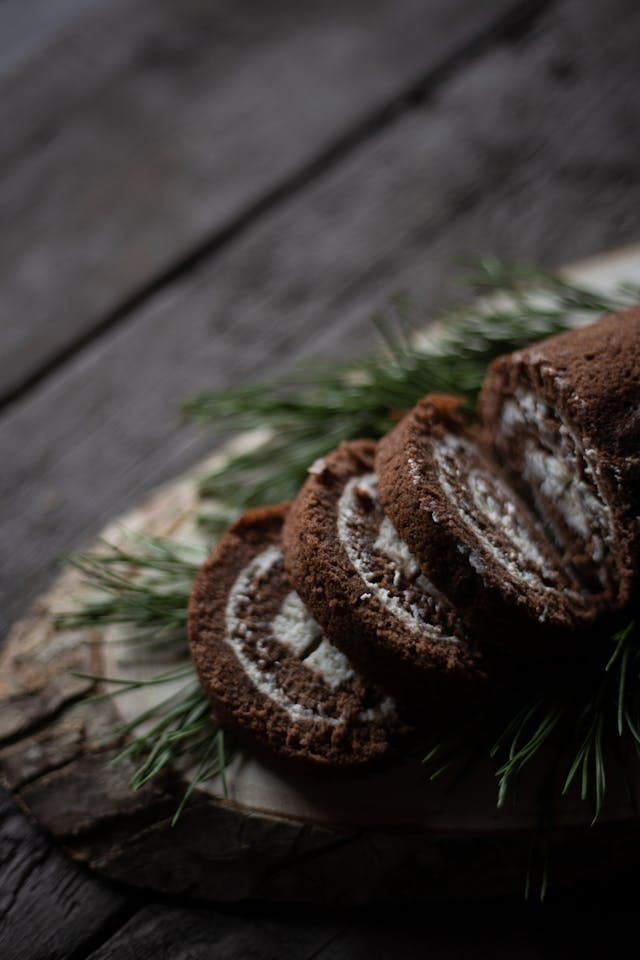 rotolo farcito al cioccolato